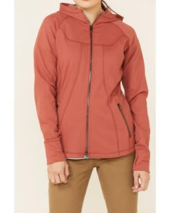 Ariat Women's Marsala Attain Thermal Zip-Front Hoodie -Western Desert Shop 2000341911 640 P3