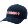 Cinch Men's Navy Patriotic 3D Logo Fitted Flex-Fit Ball Cap -Western Desert Shop 2000342283 410 P1
