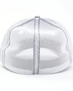 Cody James Men's Gray Logo Patch Mesh-Back Flex-Fit Ball Cap -Western Desert Shop 2000342940 020 P3