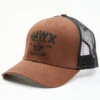 Hawx Men's Dark Brown Logo Graphic Mesh-Back Ball Cap -Western Desert Shop 2000342950 201 P1