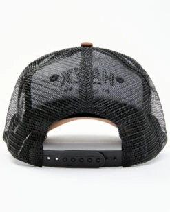 Hawx Men's Dark Brown Logo Graphic Mesh-Back Ball Cap -Western Desert Shop 2000342950 201 P3