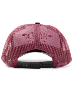 Hawx Men's Heather Black Logo Graphic Mesh-Back Ball Cap -Western Desert Shop 2000342952 001 P3