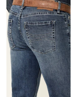 Rock & Roll Denim Men's Hooey Revolver Medium Vintage Stretch Slim Straight Jeans -Western Desert Shop 2000345011 400 P2