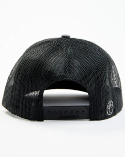 Oil Field Hats Men's Gray & Black Texas Rose Ball Cap -Western Desert Shop 2000346266 020 P3