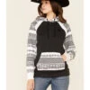 Hooey Women's Southwestern Contrast Hoodie -Western Desert Shop 2000346694 022 P1
