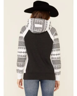 Hooey Women's Southwestern Contrast Hoodie -Western Desert Shop 2000346694 022 P4