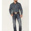 Wrangler 20X Men's No.42 Cayuse Medium Wash Stretch Slim Bootcut Jeans -Western Desert Shop 2000346862 400 P1