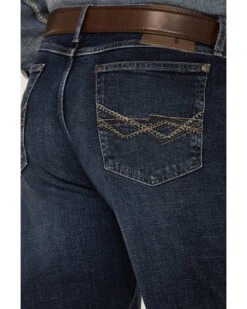 Wrangler 20X Men's Dusk Dark Wash Stretch Extreme Relaxed Straight Jeans -Western Desert Shop 2000346864 400 P4