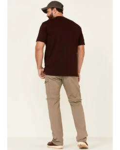 Wrangler ATG Men's All-Terrain Brindle Zip-Off Cargo Pants -Western Desert Shop 2000346869 342 P4