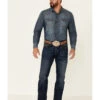 Ariat Men's M4 Barstow Denali Dark Wash Stretch Relaxed Straight Jeans -Western Desert Shop 2000348040 400 P1