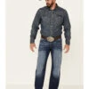 Cinch Men's Grant Dark Stonewash Performance Stretch Relaxed Bootcut Jeans -Western Desert Shop 2000348665 402 P1