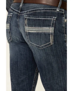 Cinch Men's Ian Dark Wash Performance Stretch Slim Bootcut Jeans -Western Desert Shop 2000349448 402 P3