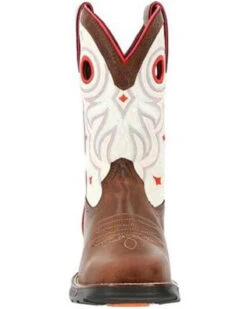 Durango Women's Maverick Waterproof Western Work Boots - Steel Toe -Western Desert Shop 2000350776 200 P4