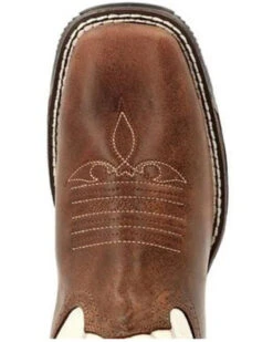 Durango Women's Maverick Waterproof Western Work Boots - Steel Toe -Western Desert Shop 2000350776 200 P6