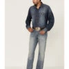 Cody James Core Men's Bear Down Light Wash Stretch Slim Bootcut Jeans -Western Desert Shop 2000351786 400 P1