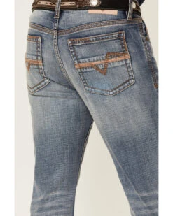 Cody James Core Men's Bear Down Light Wash Stretch Slim Bootcut Jeans 9 Cody James Core Men's Bear Down Light Wash Stretch Slim Bootcut Jeans -Western Desert Shop 2000351786 400 P4