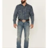 Cody James Core Men's Whistle Medium Wash Stretch Stackable Straight Jeans -Western Desert Shop 2000351787 400 P1
