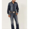 Cody James Core Men's Yuma Medium Wash Stretch Performance Slim Bootcut Jeans -Western Desert Shop 2000351817 400 P1