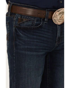 Cody James Core Men's Kick Look Ride Dark Wash Performance Stretch Stackable Straight Jeans -Western Desert Shop 2000351836 400 P2