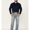 Cody James Men's Trotter Light Wash Stretch Slim Bootcut Jeans -Western Desert Shop 2000351840 400 P1