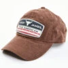 Cody James Men's Brown Corduroy True American Logo Patch Ball Cap -Western Desert Shop 2000351854 200 P1
