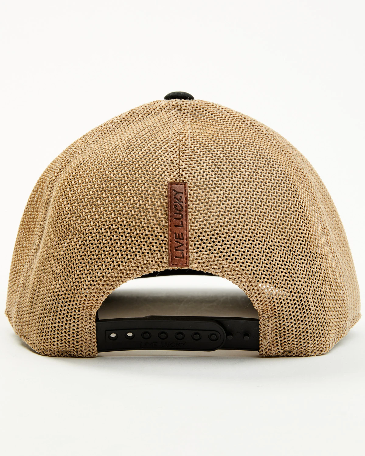 Black Clover Men's Leatherman Circle Logo Mesh Back Trucker Cap 5 Black Clover Men's Leatherman Circle Logo Mesh Back Trucker Cap - Image 3