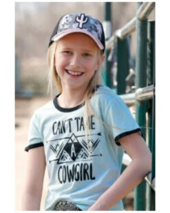 Cruel Girl Girls' Cactus Trucker Cap