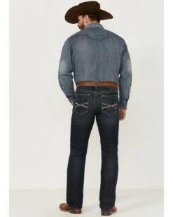 Ariat Men's M2 Bisman Gage Stretch Relaxed Stackable Bootcut Jeans -Western Desert Shop 2000357127 400 P3