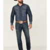 Ariat Men's M8 Grafton Sebastain Dark Wash Modern Stretch Slim Fit Jeans -Western Desert Shop 2000357129 400 P1