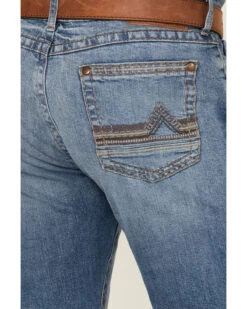 Rock 47 By Wrangler Men's Bayshore Medium Stretch Slim Bootcut Jeans -Western Desert Shop 2000358078 400 P4