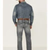 Rock & Roll Denim Men's Medium Vintage Wash Double Barrel Stretch Relaxed Straight Jeans -Western Desert Shop 2000360313 400 P1