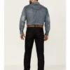 Rock & Roll Denim Men's Hooey Dark Wash Double Barrel Relaxed Stackable Bootcut Jeans -Western Desert Shop 2000360315 400 P1
