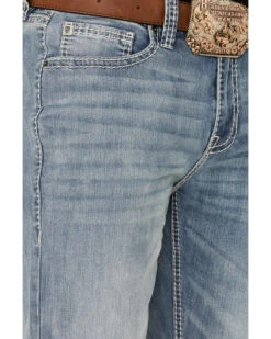 Rock & Roll Denim Men's Double Barrel Reflex Stretch Relaxed Bootcut Jeans -Western Desert Shop 2000360317 400 P4