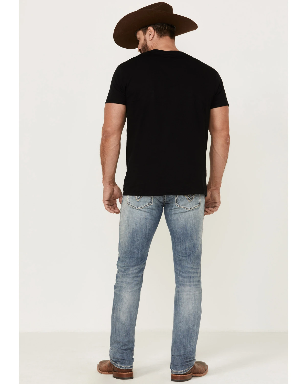 Rock & Roll Denim Men's Rifle Stretch Regular Skinny Jeans 3 Rock & Roll Denim Men's Rifle Stretch Regular Skinny Jeans