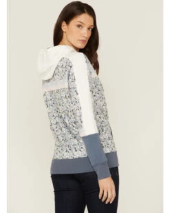 Hooey Women's Serape Cheyenne Floral Hoodie Sweatshirt -Western Desert Shop 2000361096 110 P4