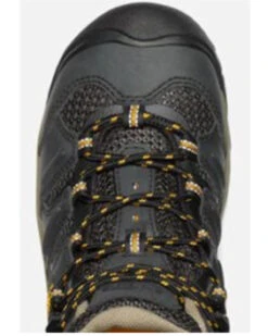 Keen Women's Lansing Mid Lace-Up Work Hiking Boots - Steel Toe -Western Desert Shop 2000361385 001 P3