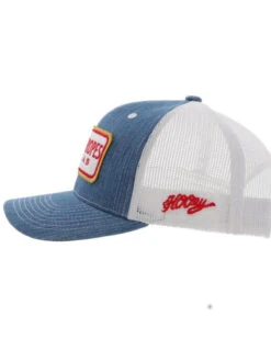 Hooey Kids' Denim Cactus Ropes Patch Mesh Back Trucker Cap -Western Desert Shop 2000361551 402 P4