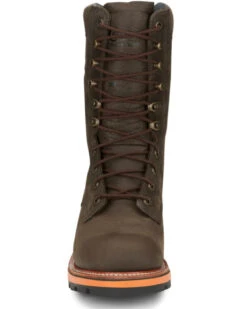 Chippewa Men's Thunderstruck 10" Waterproof Insulated Logger Work Boot - Soft Toe -Western Desert Shop 2000362667 200 P4