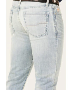 Cinch Men's Ian Light Stonewash Performance Stretch Slim Bootcut Jeans 9 Cinch Men's Ian Light Stonewash Performance Stretch Slim Bootcut Jeans -Western Desert Shop 2000362747 402 P4
