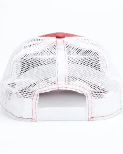 Moonshine Spirit Men's Red Horseshoe Embroidered Mesh-Back Ball Cap -Western Desert Shop 2000365163 600 P3