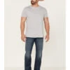 Moonshine Spirit Men's Corral Dust Medium Dark Wash Stretch Slim Straight Jeans -Western Desert Shop 2000365378 415 P1