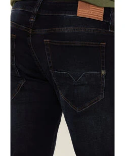 Howitzer Men's Cortez Patriot Dark Wash Stretch Straight Jeans -Western Desert Shop 2000365506 416 P4