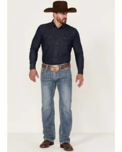 Rock & Roll Denim Men's Pistol Light Wash Regular Straight Jeans -Western Desert Shop 2000367643 205 P3