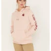 Carhartt Women's Relaxed Fit Midweight Logo Graphic Hoodie -Western Desert Shop 2000369260 662 P1