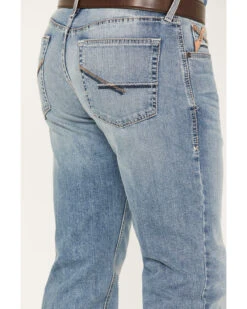 Ariat Men's M4 Orleans Abel Light Wash Stretch Relaxed Straight Jeans -Western Desert Shop 2000371951 400 P4