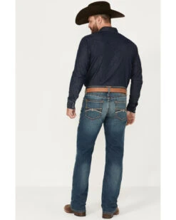 Ariat Men's M4 Cayman Ramos Medium Wash Relaxed Boot Stretch Denim Jeans -Western Desert Shop 2000371981 400 P3