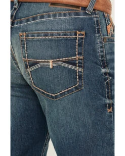 Ariat Men's M4 Cayman Ramos Medium Wash Relaxed Boot Stretch Denim Jeans -Western Desert Shop 2000371981 400 P4