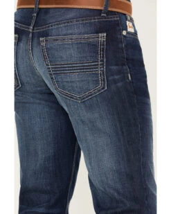 Cinch Men's Ian Medium Wash Slim Boot Performance Stretch Denim Jeans -Western Desert Shop 2000373481 402 P3