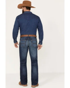 Cinch Men's Ian Medium Wash Slim Boot Performance Stretch Denim Jeans -Western Desert Shop 2000373481 402 P4