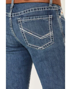 Cinch Men's Ian Medium Wash Slim Bootcut Performance Jeans -Western Desert Shop 2000373497 402 P4